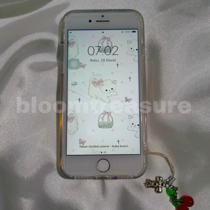 SECOND HP IPHONE 7 128GB SILVER WIFY ONLY