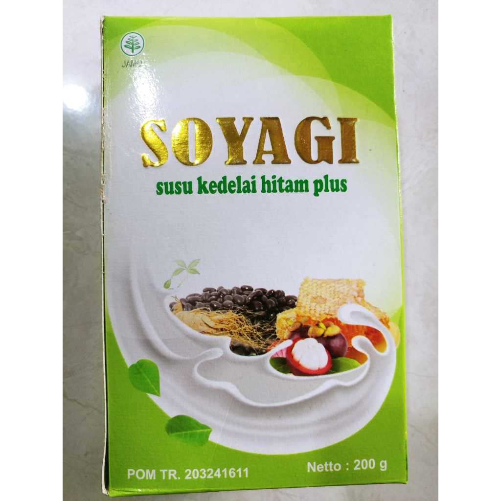 

1Pcs Susu Kedelai Hitam Bubuk Soyagi 200G