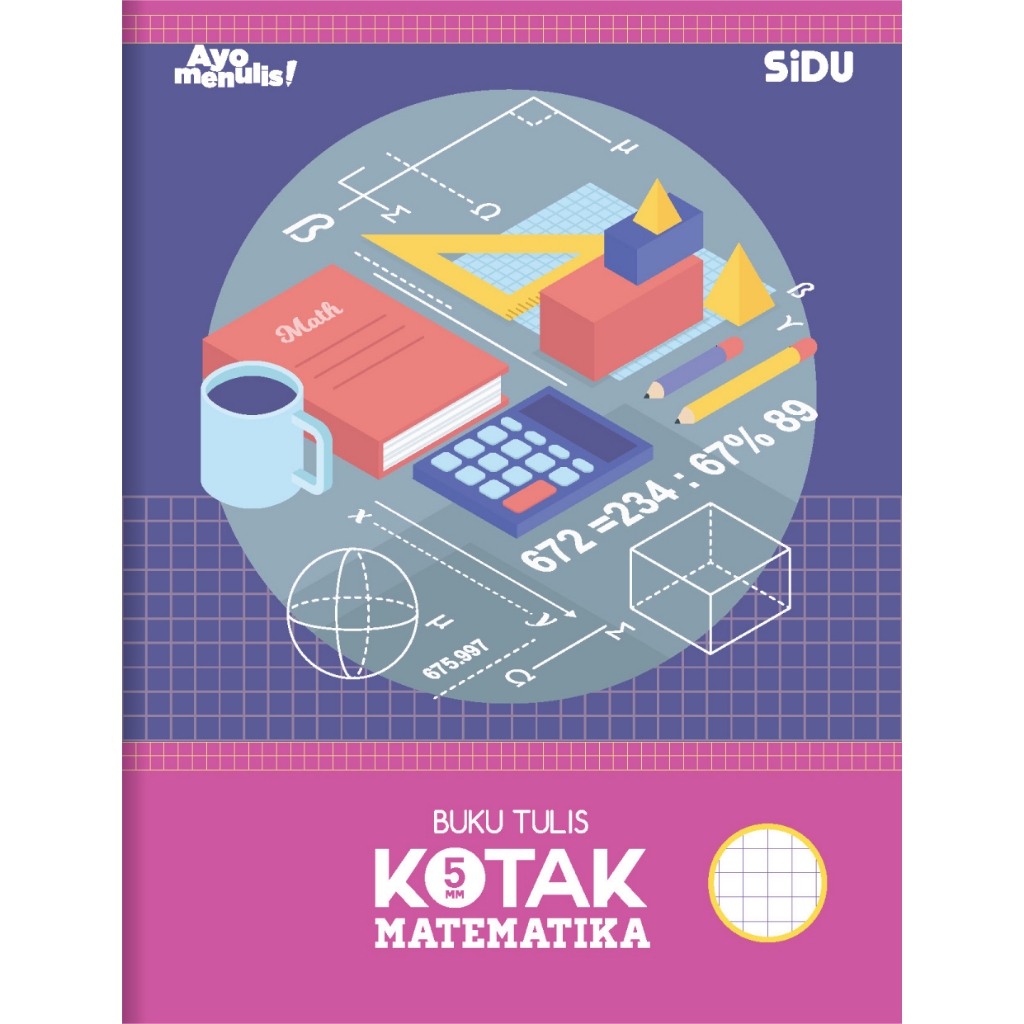 

Buku Tulis Kotak 5mm SIDU Matematika