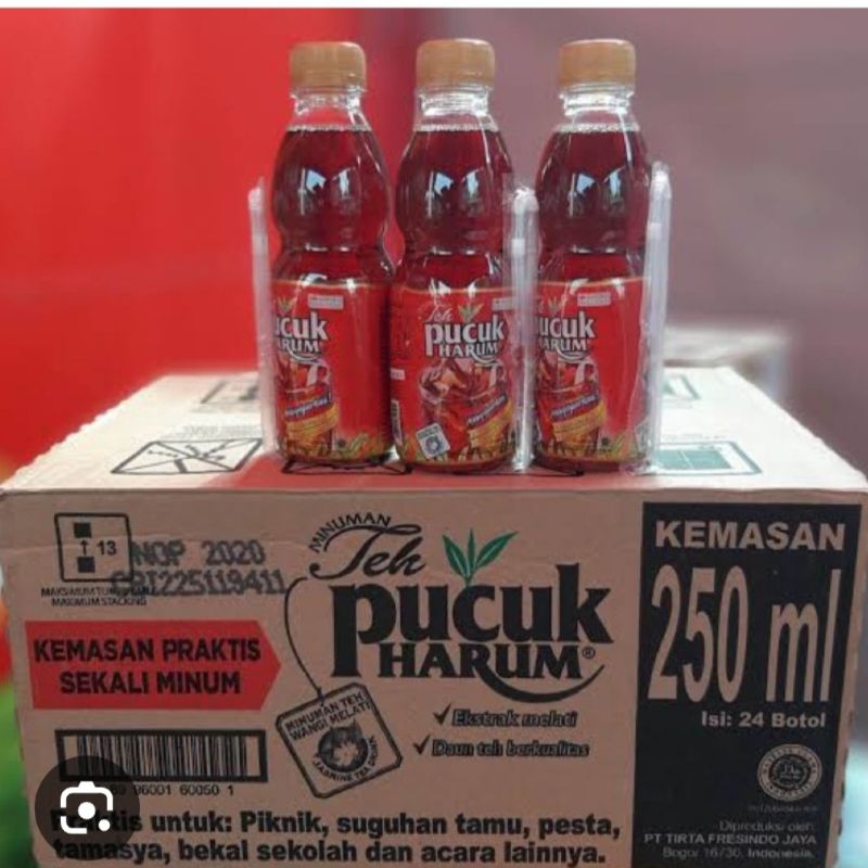

Teh pucuk botol 250 ml 1 kardus isi 24btl