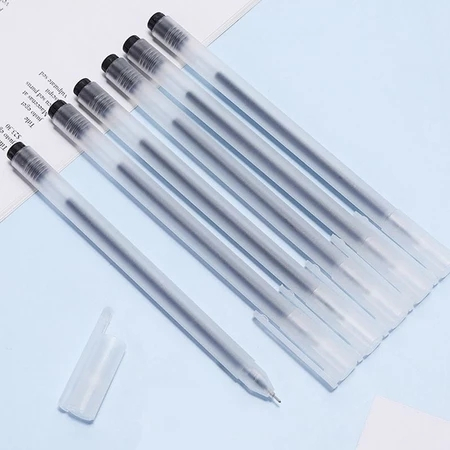 

A01 GP | GEL PEN PULPEN GEN DOFF PLASTIK TRANSPARAN 0.5MM 20 PCS