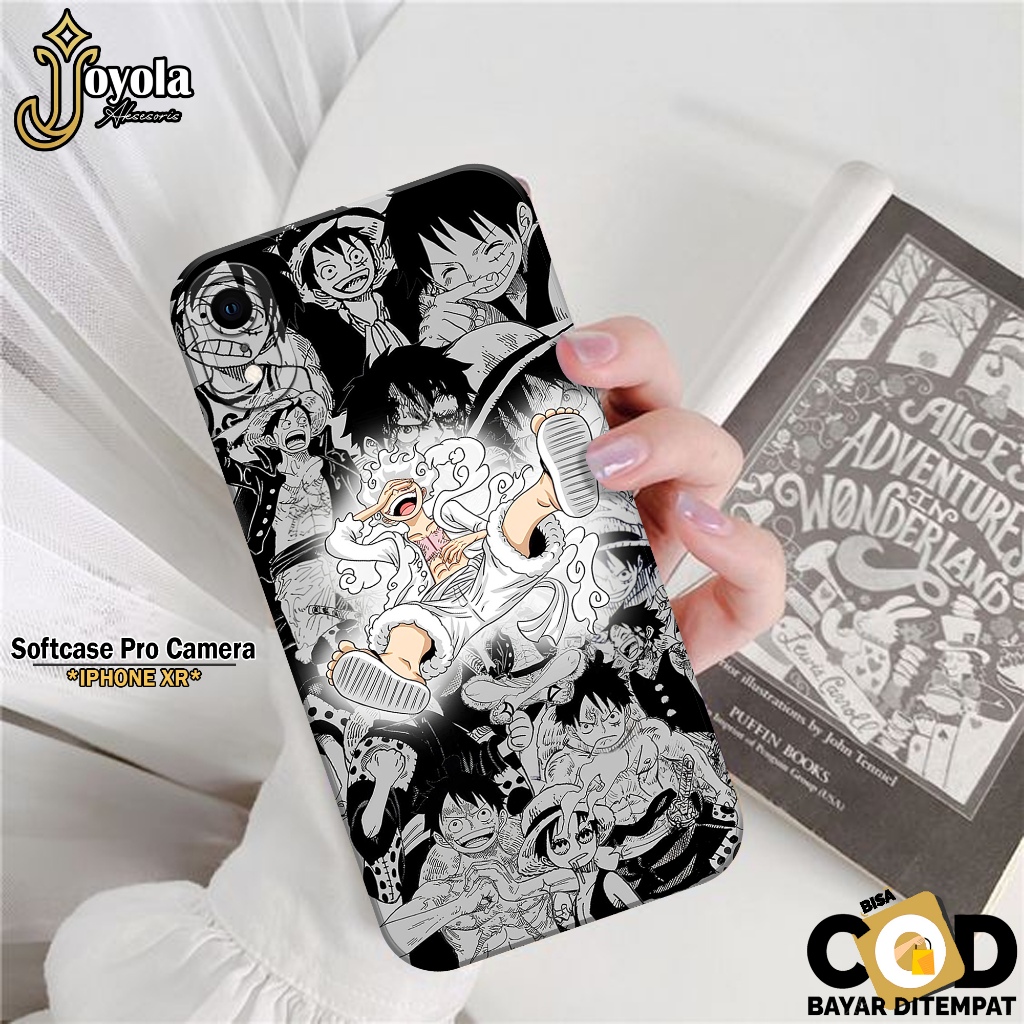 JOYOLA Case IPHONE XR Terbaru - Fashion Case Anime - Softcase IPHONE XR - Pro Camera - Casing IPHONE