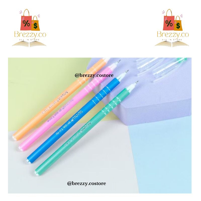 

1 Pack Pulpen Joyko Cozie BP-335 Hitam 0.5mm Isi 12Pcs