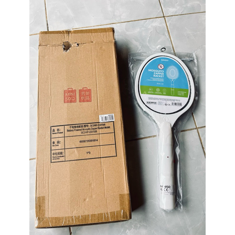 SALE RAKET NYAMUK MINISO