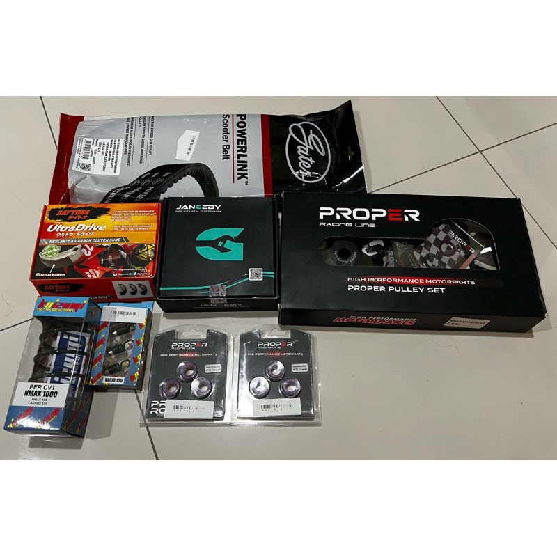 FULL SET KIRIAN CVT NMAX/AEROX/LEXI ANTI GREDEK