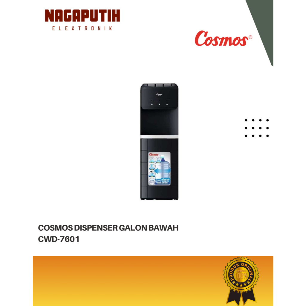 COSMOS DISPENSER Galon Bawah CWD-7601 Water Dispenser Cosmos