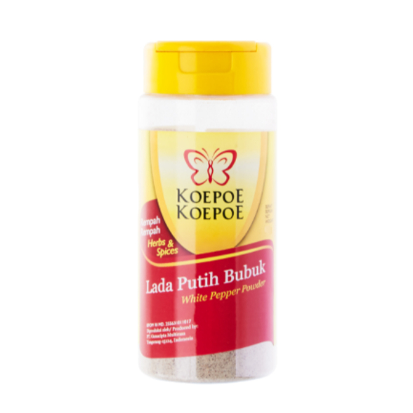 

Koepoe Koepoe Lada Putih Bubuk Bumbu Dapur 85 g