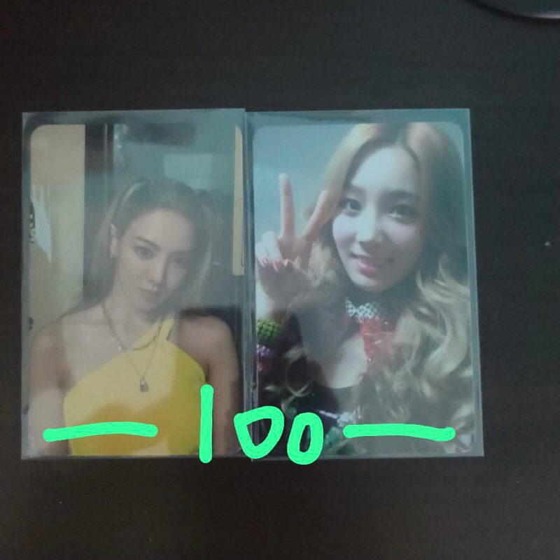 Snsd photocard taeyeon and hyoyeon forever 1 and twinkle