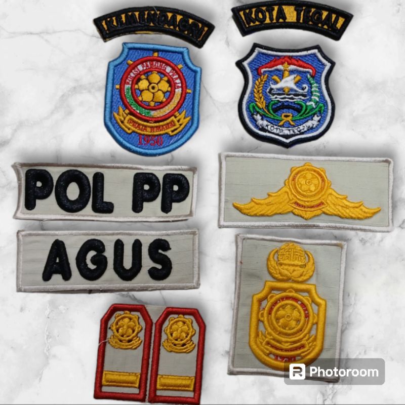 EMBLEM LOGO SATGAS SATPOL PP