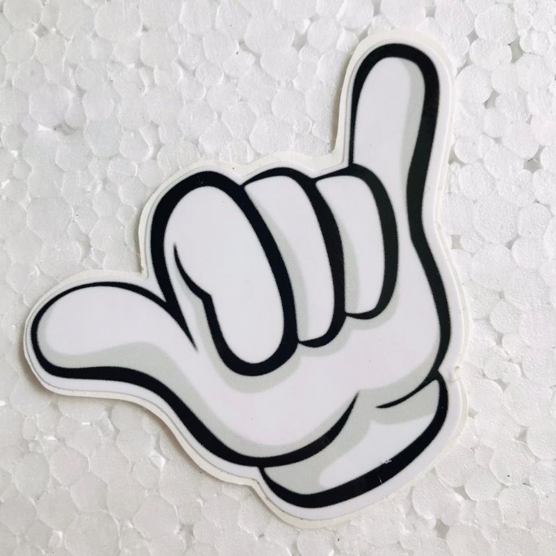 Stiker Tangan Ritrama Bahan VYNIL HIGH QUALITY GLOSY