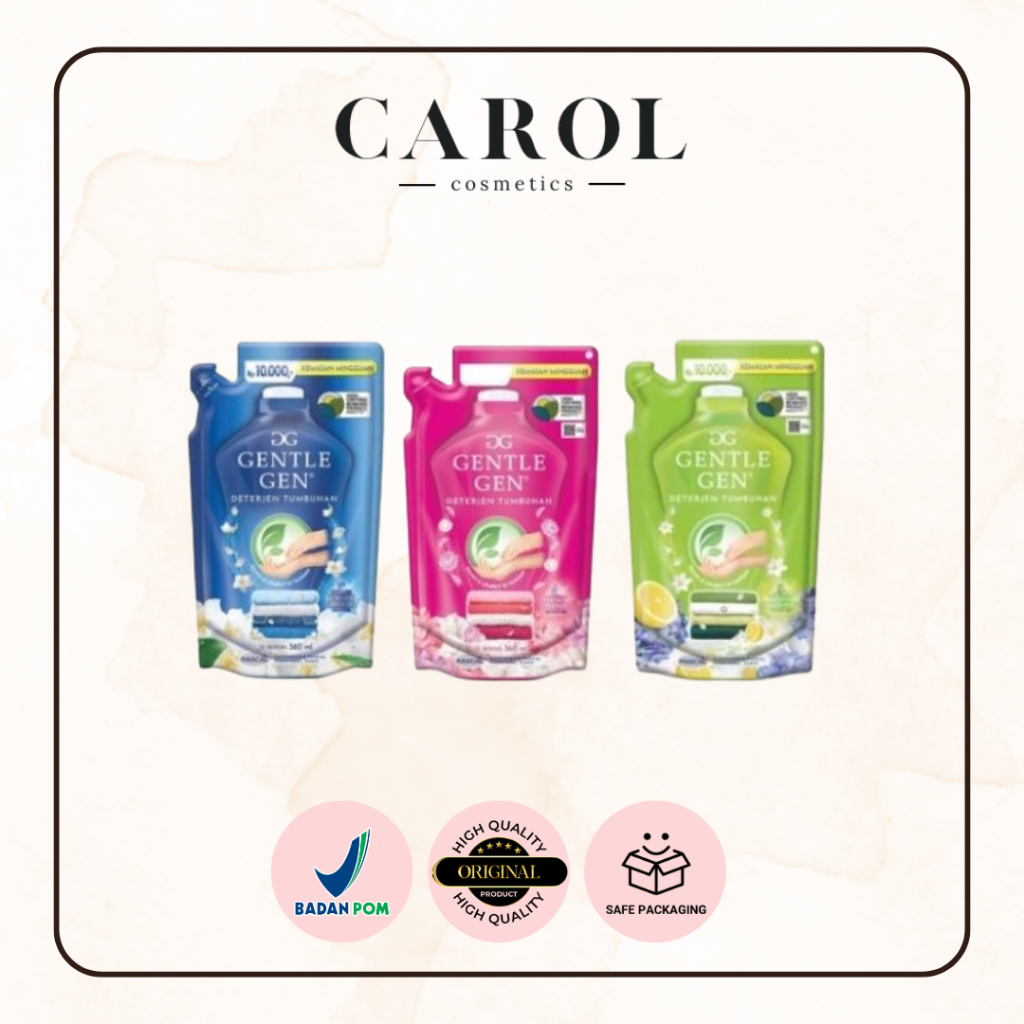 Gentle Gen Reffil 360 ml / Refill Sabun Cuci Baju Cair Gentle Gen