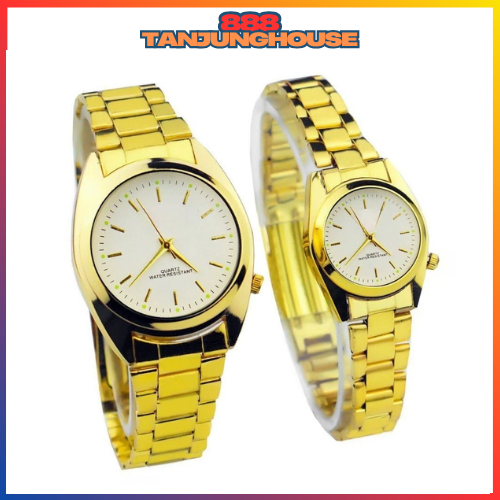 TJH JAM TANGAN COUPLE MURAH RANTAI ANALOG CASUAL PERMIUM GROSIR PRIA WANITA ANAK REMAJA DEWASA SK002