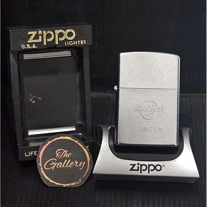 ⭐️⭐️⭐️⭐️⭐️ ORIGINAL ZIPPO OFFICIAL HARD ROCK CAFE CANCUN TAHUN 2006