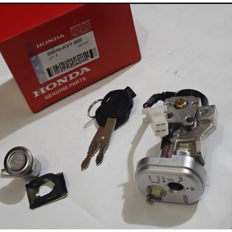 Kunci Kontak Set ASSY KVY BEAT KARBU, BEAT KARBU LAMA, BEAT LAMA 2008/2012