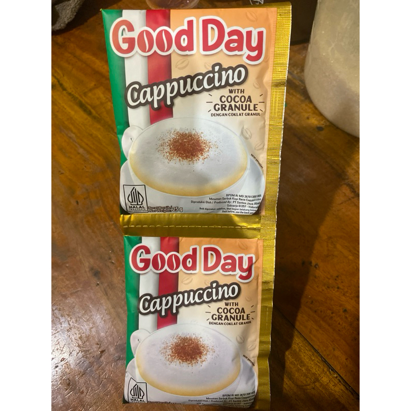 

Good Day Cappuccino With Cocoa Granule