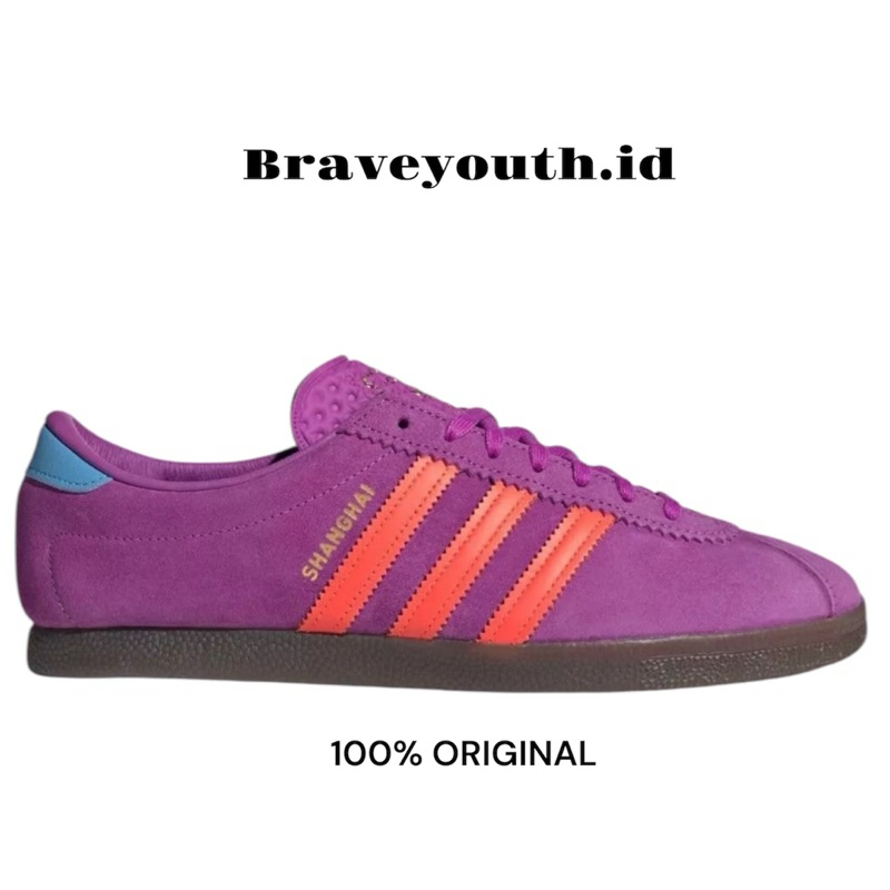 Adidas x Size? Shanghai City Series Anniversary 25th Purple Burst Original - JS1372