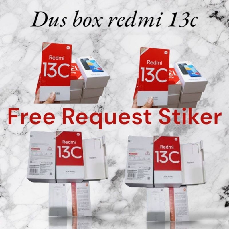 

dus box redmi 13c free request stiker