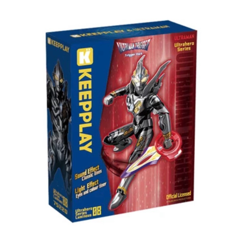 Keepplay Ultrahero Series Luminous Ultraman Trigger Dark - Mix