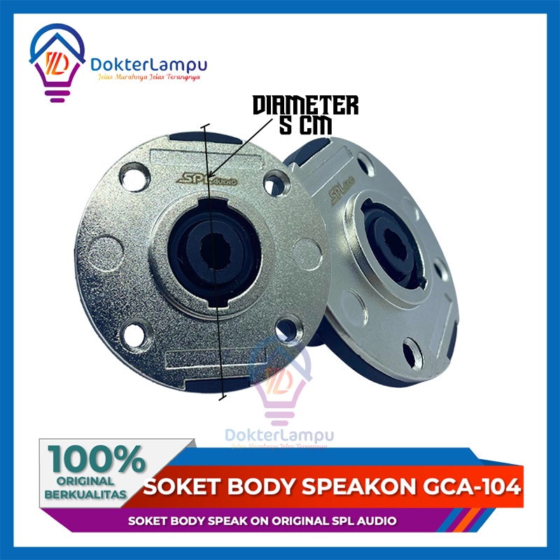 SOCKET SPIKON SPL AUDIO GCE 104