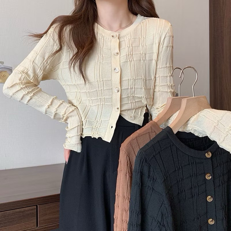 cherish.byou | Shelly Cardigan crop import CB 889 | cardigan korean top style import | atasan wanita