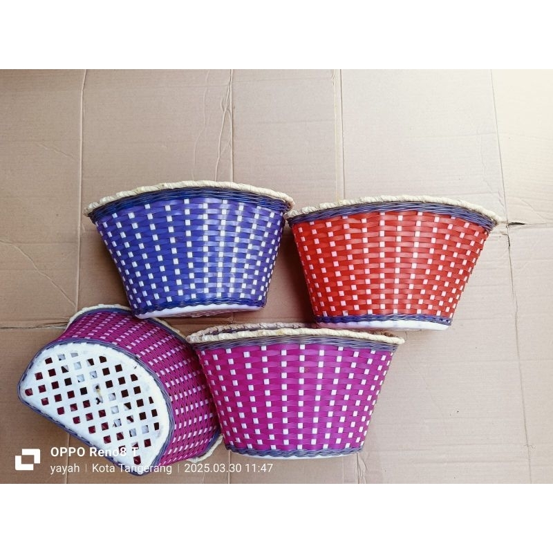 keranjang bekas sepeda anak 16 inches