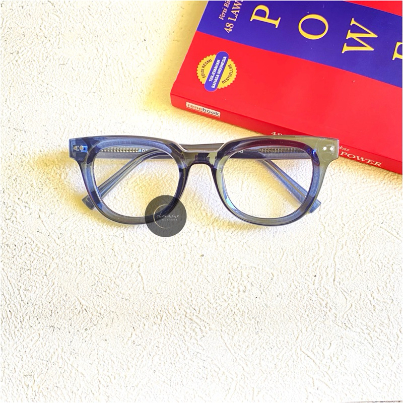 Frame Kacamata Najio - Lensa Photocromic | Lensa Antiradiasi | Lensa Bluecromic - Minus, Normal, Cyl