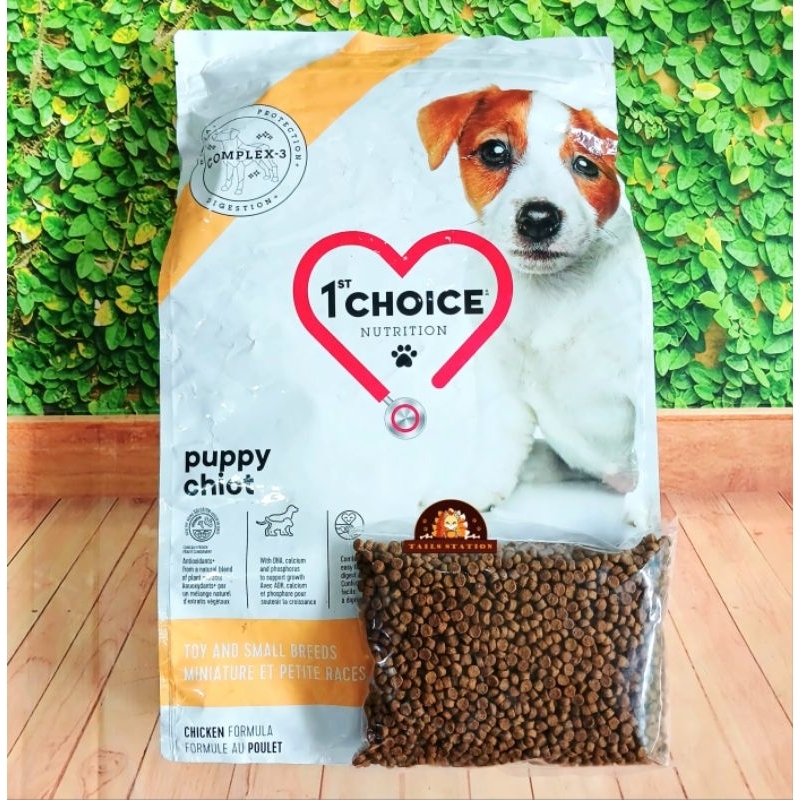 1st Choice Dog Food Puppy Chicken 500gr 1kg Makanan Anjing Repack