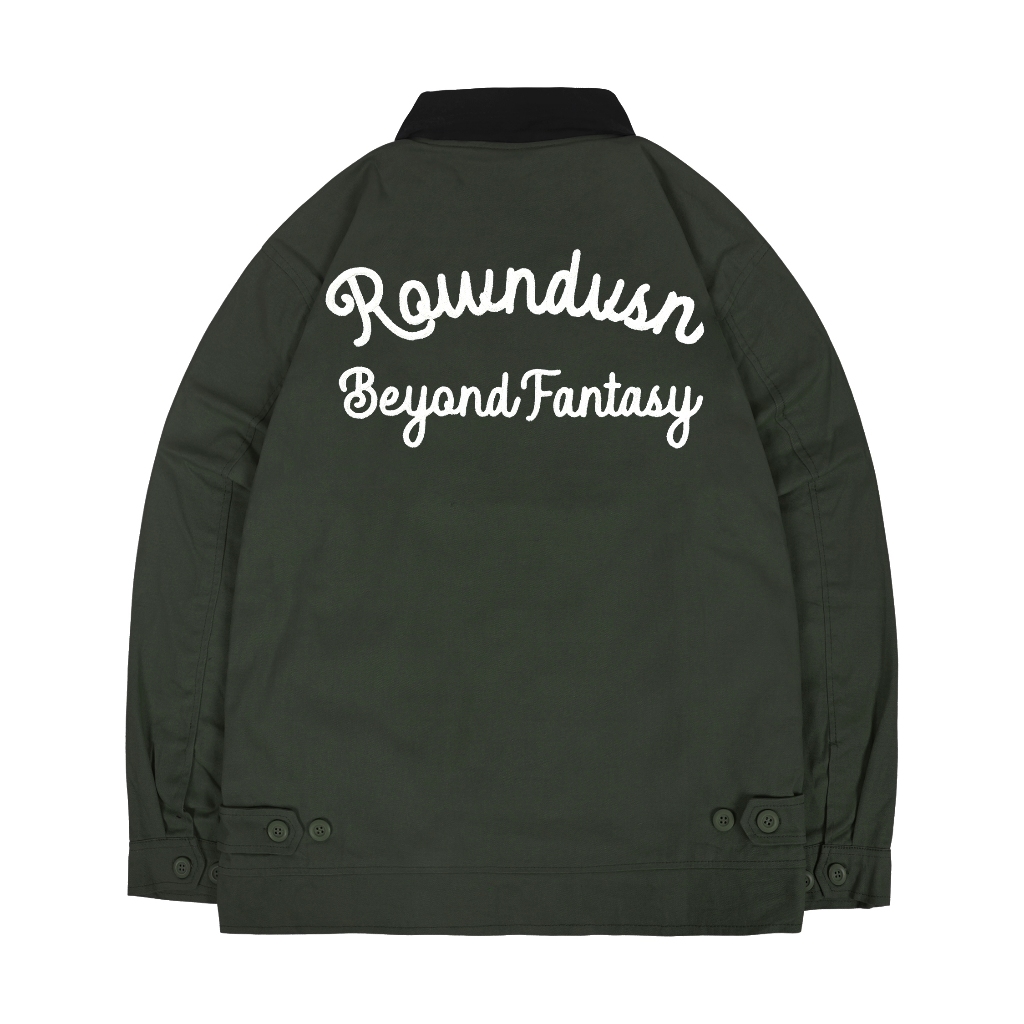 Rown Division Official Deck Jacket - Rowndvsn Jaket Kanvas Historical Army