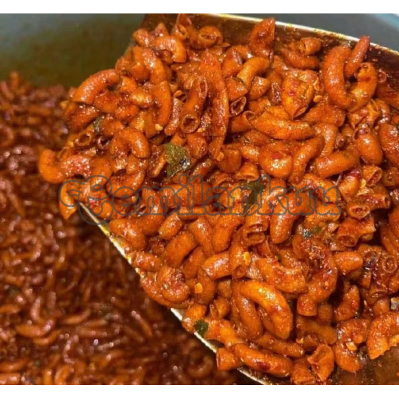 

500 gr Makaroni Cikruh Daun Jeruk Renyah Tidak Keras - Pilih Varian Rasa