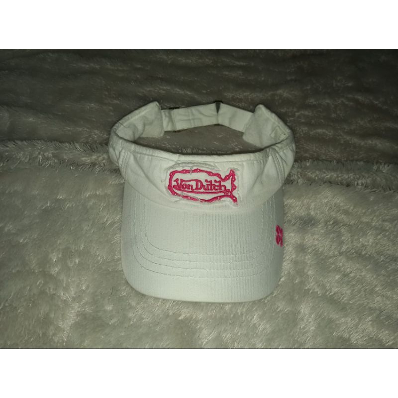 Topi Golf Von Dutch putih Setelan Second