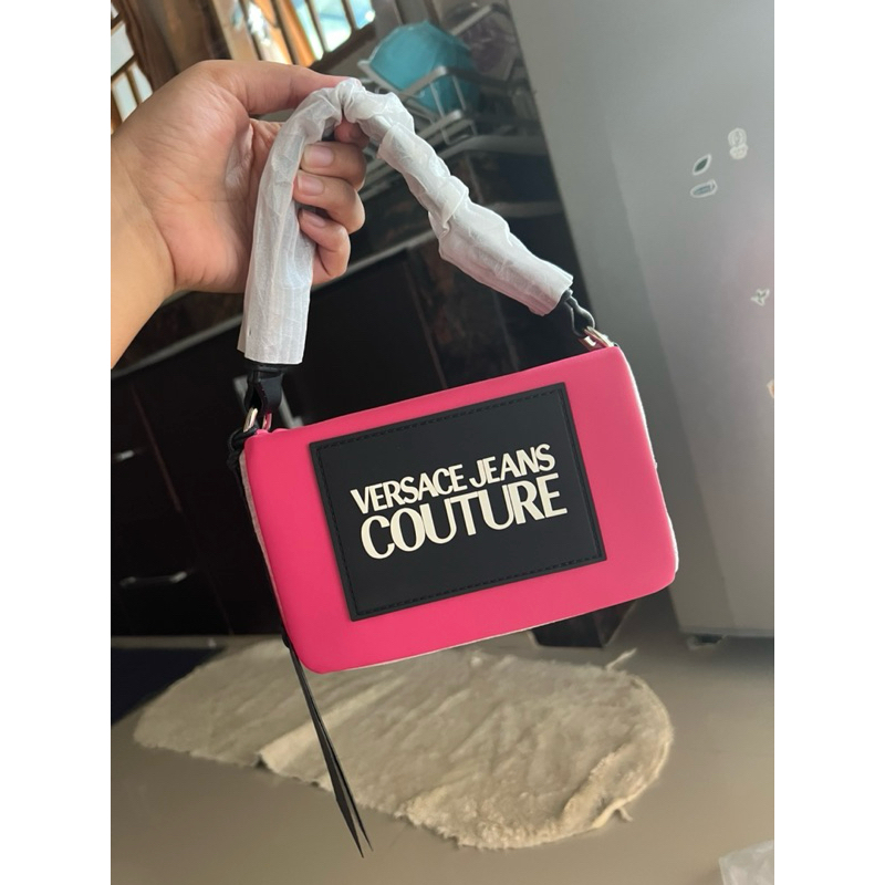 VERSACE SLING BAG FUSIA NEW ORIGINAL AUTH