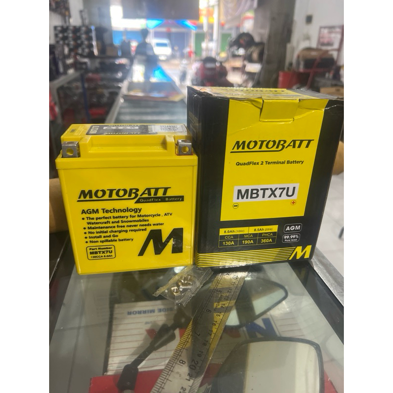 Aki Motobatt Quadflexx MBTX7U