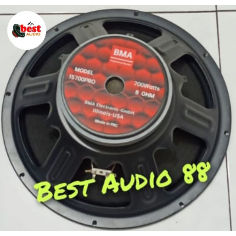 Speaker 15inch 15 inch BMA 15700 pro