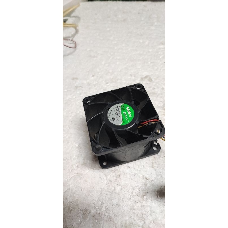 Kipas blower NIDEC 6cm 12V 1,1A angin kencang
