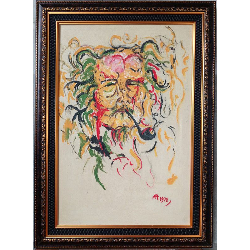 Lukisan Karya Maestro Affandi Tahun 1978