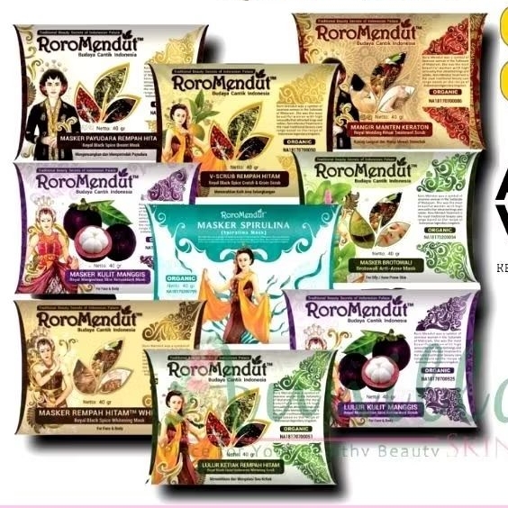 Roro Mendut Skincare Official Seller Masker dan Lulur Tradisional