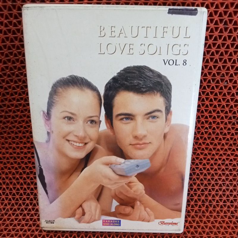 VCD KARAOKE. BEAUTIFUL LOVE SONGS VOL8,100% ORIGINAL