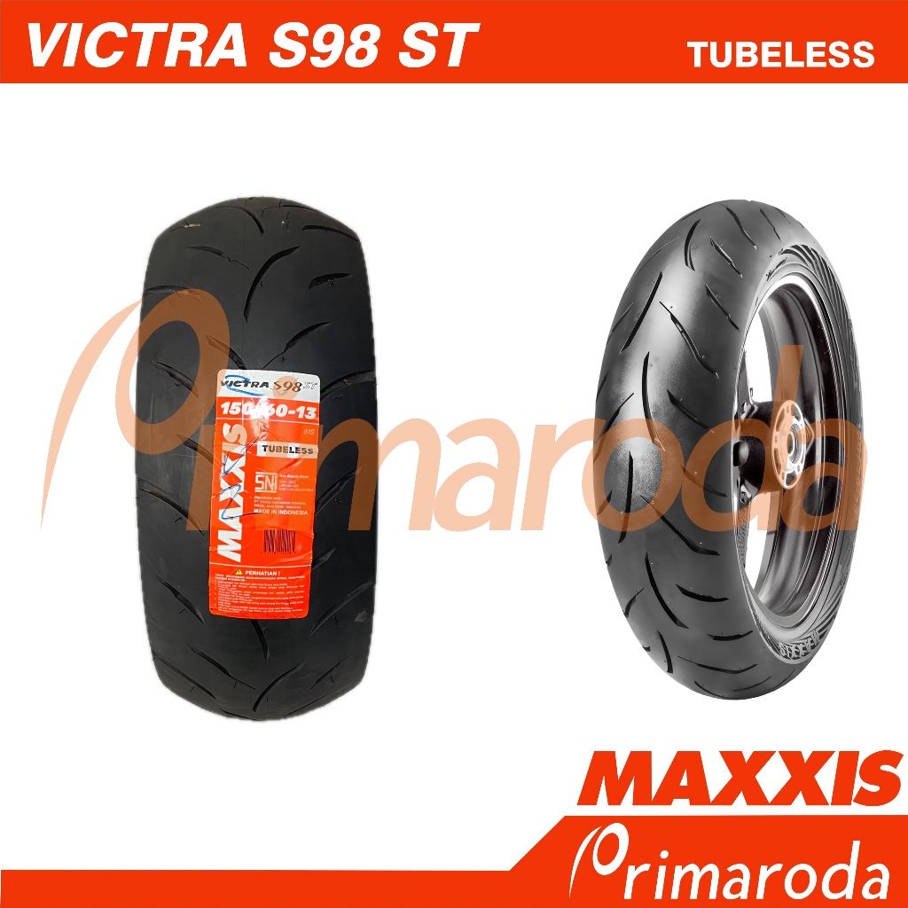 Ban motor Maxxis Victra S98ST 150/60 Ring 13 150/60-13 Tubeless