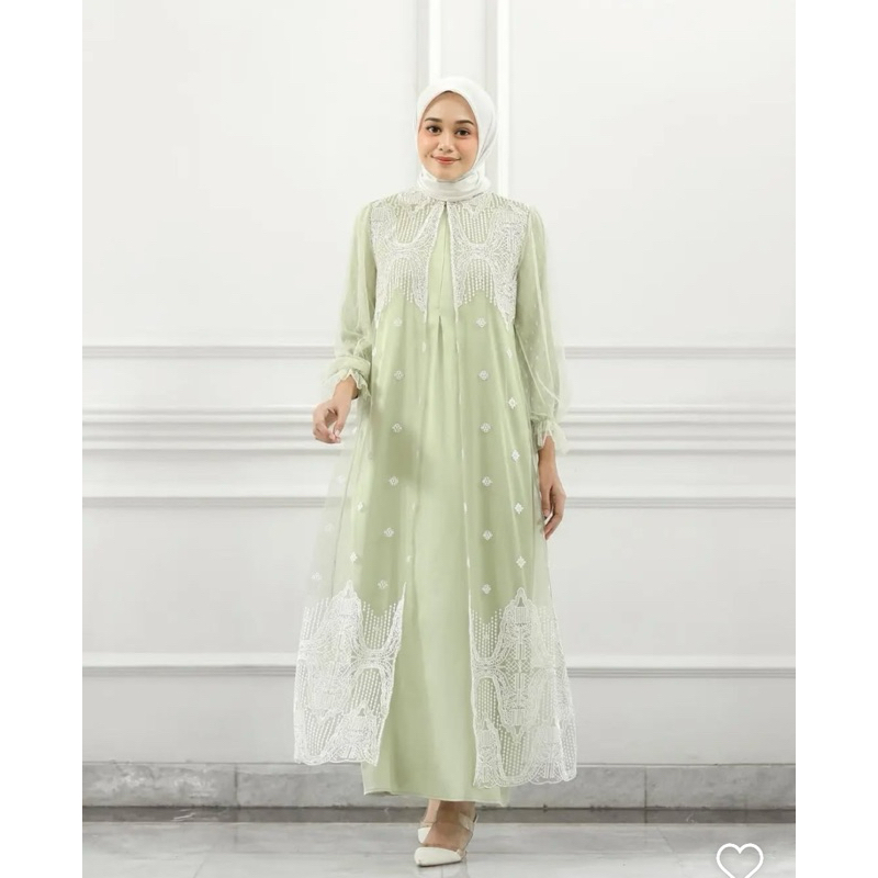 preloved Geulis Ameena Dress Sage L