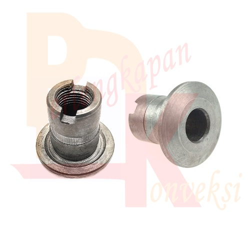 3 Bos Roda Poli Poly Mesin Jahit Hitam Jadul SINGER BUTTERFLY Tradisional Klasik Rumah Tangga Clamp 