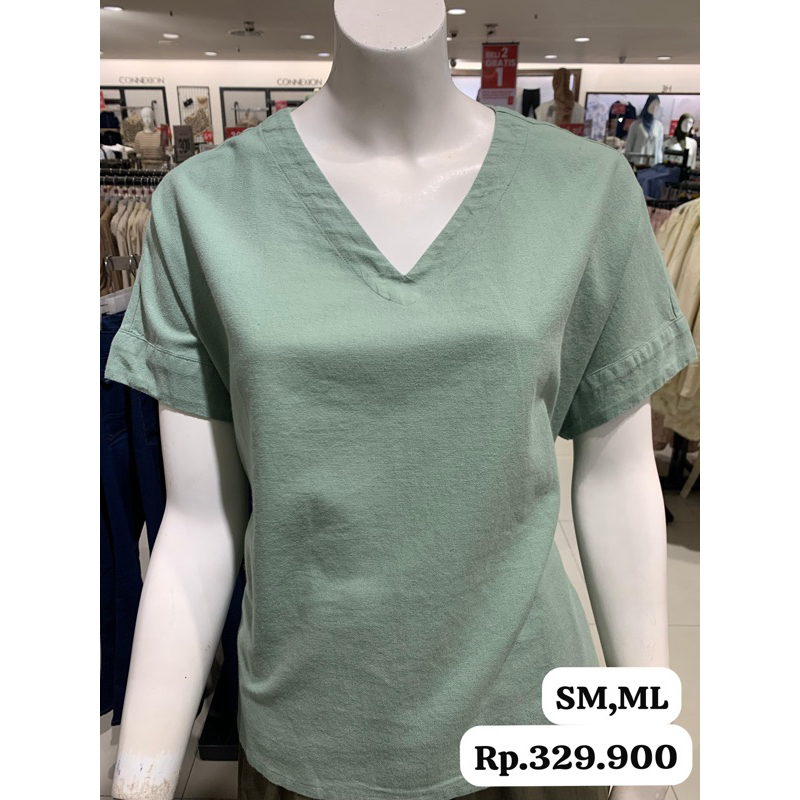 LOGO JEANS atasan wanita original