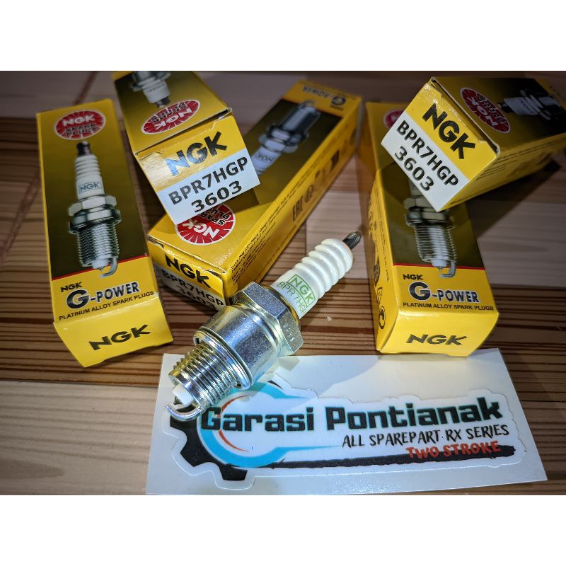 BUSI NGK G-POWER BPR7HGP rx king fizr