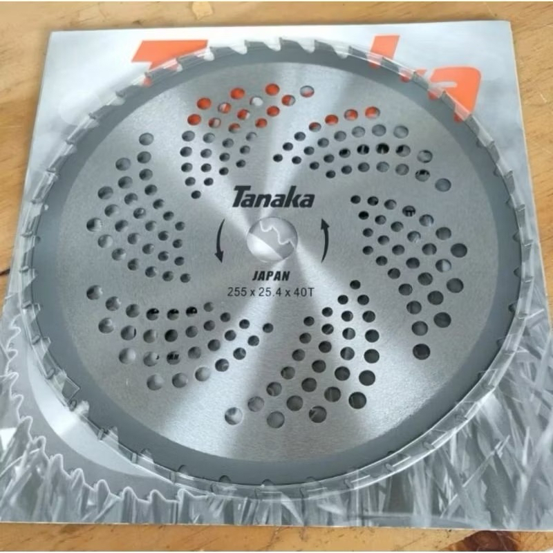 MATA PISAU POTONG RUMPUT BULAT TANAKA 40T