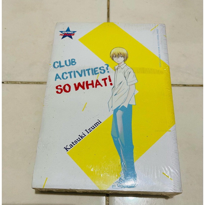 buku komik club activities? so what?