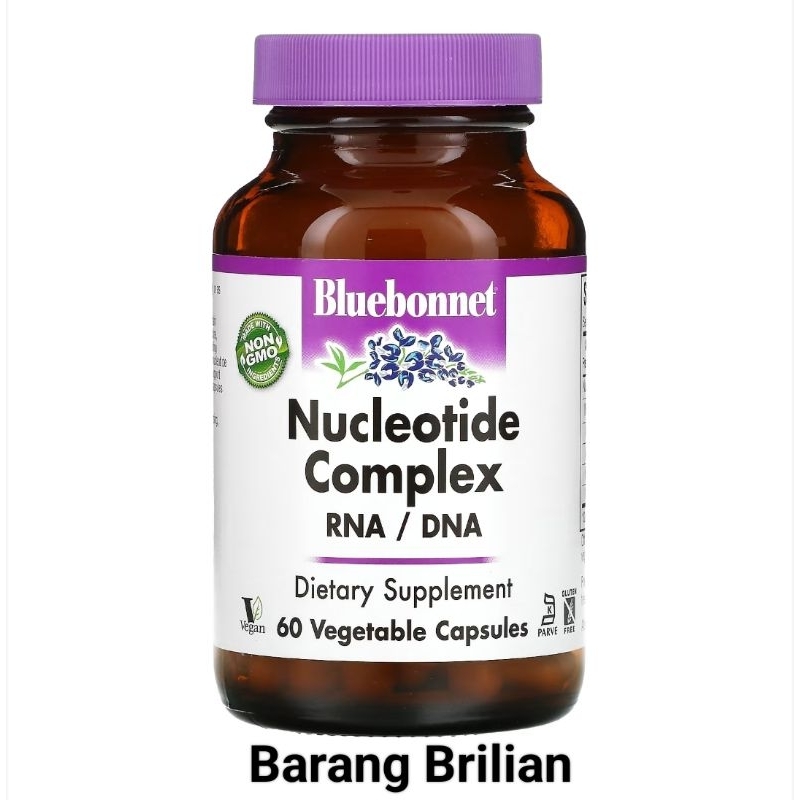 Bluebonnet Nutrition Nucleotide Complex RNA / DNA 60 VegCaps
