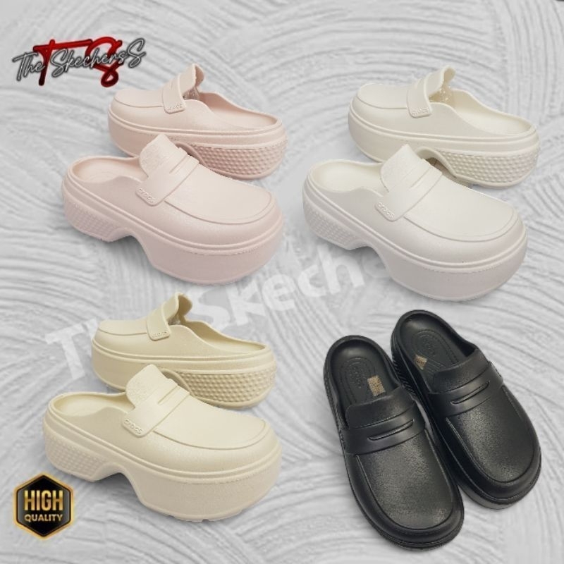 Crocs Stomp Loafer / Crocs wanita Stomp Loafer