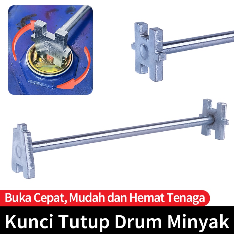 kunci pembuka tutup drum besi plastik /Jual Drum Opener Drum closure key non Sparking Drum wrench/Al