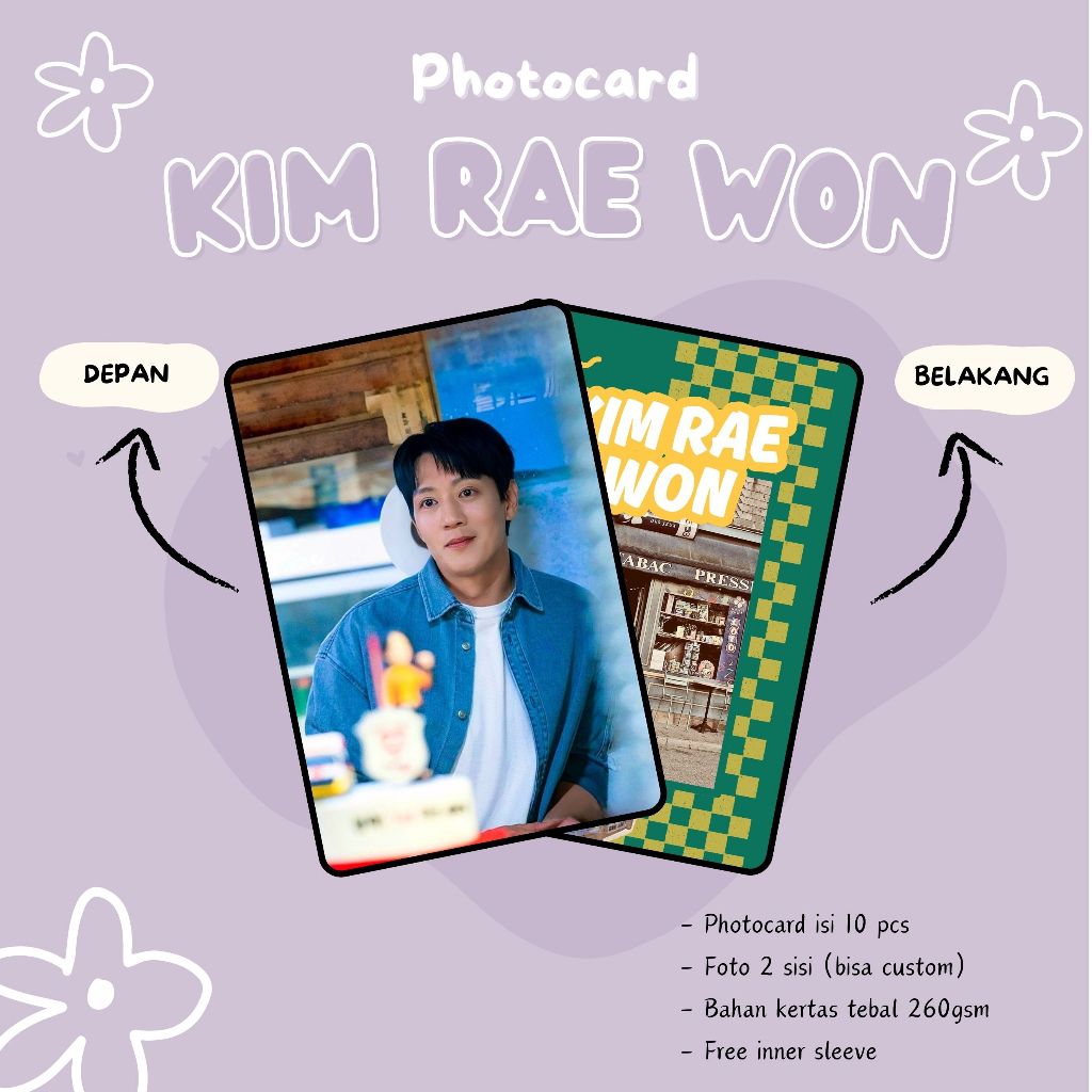 (10 PCS) PHOTOCARDS KIM RAE WON
