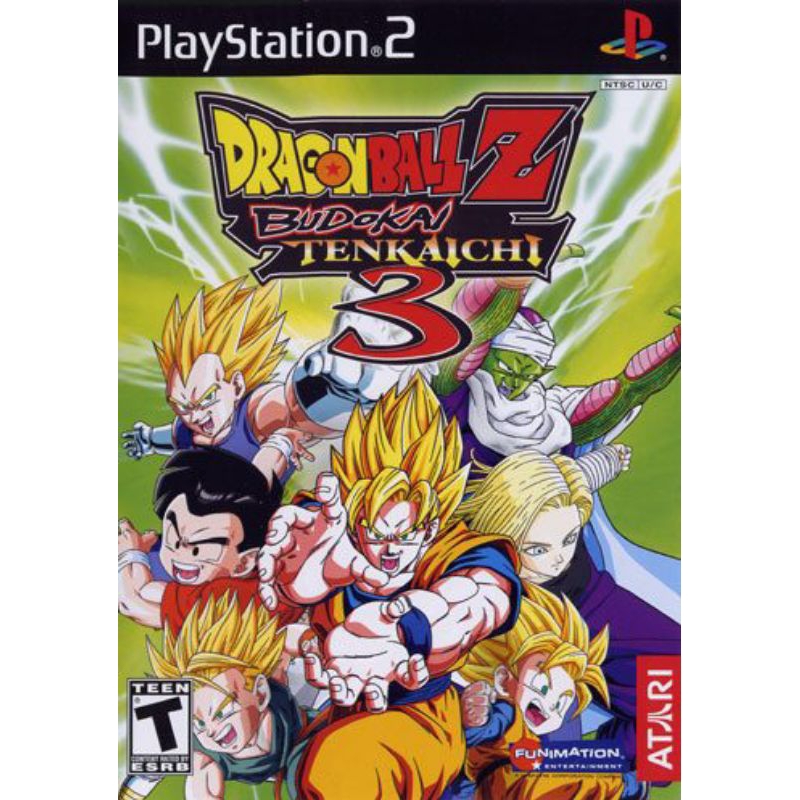 KASET PS2 BURNING DRAGON BALL Z BUDOKAI TENKAICHI 3 PS 2 KASET TULIS SPIDOL.
