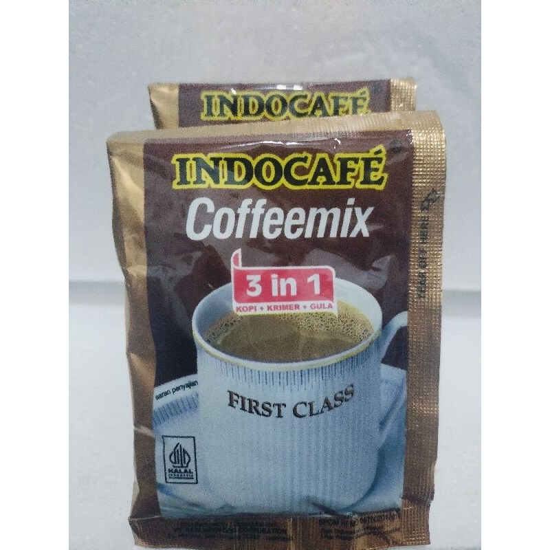 

Indocafe Coffeemix 3 in 1 renceng isi 10 @20gr